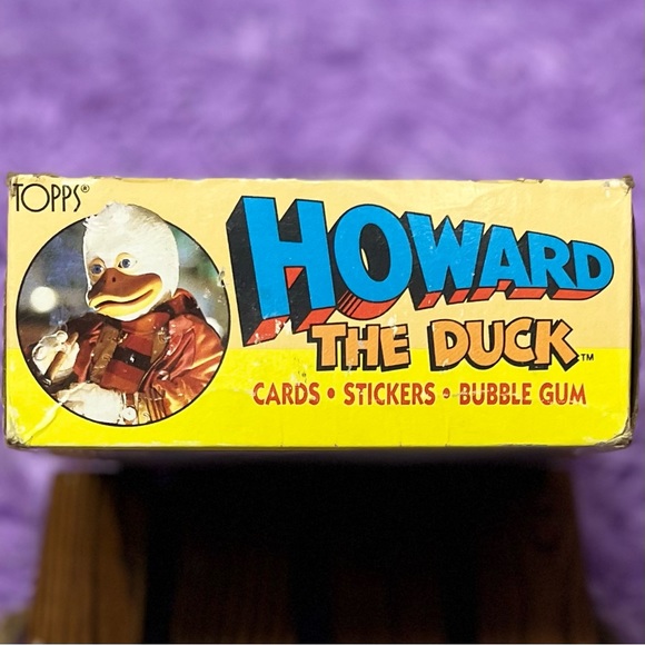 1986 TOPPS Howard The Duck Empty Card Box - Picture 5 of 8